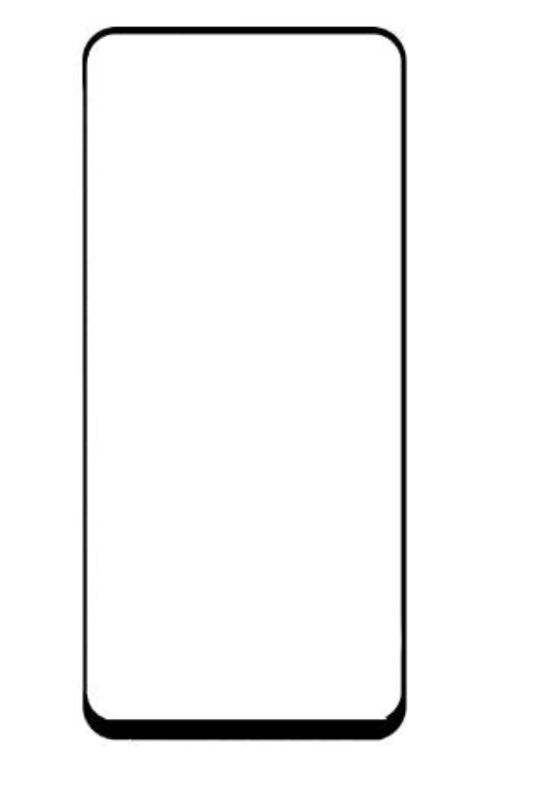 Скло дисплея для Oppo A15/A15s, чорне, з OCA-плівкою, оригінал (Китай) з олеофобним покриттям