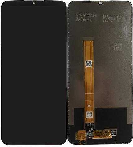 Дисплей (екран) для Realme C25 + тачскрін, чорний, p/n : LM5C34470-A1, фото 1