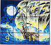 Набір для вишивання за нанесеною на канву схемою  "Sailng". AIDA 14CT printed 57*52 см, фото 4