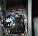 Ручка з чохлом лаштунки 6 ступенів VW Volkswagen Golf 5, 6, Jetta чорна, фото 8