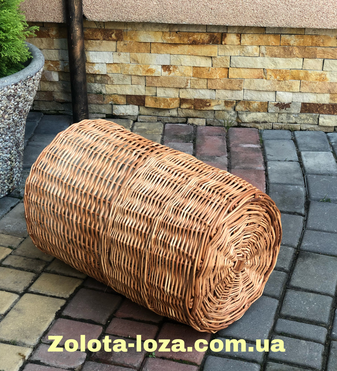 Плетена корзина короб з лози. Арт:7330