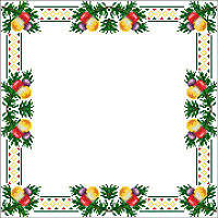 Заготовка для вишивання Серветка для вишивки СТН-006 Новорічна 45х45см