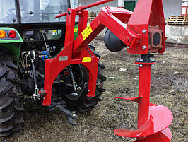 Ямобур садовий польський Wirax для трактора — 500 мм шнек