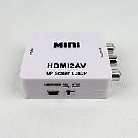 Конвертер RCA (AV) CVBS на HDMI адаптер