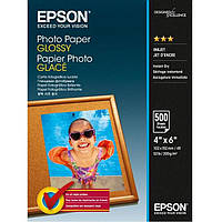 Фотопапір Epson Glossy Photo Paper 200 г/м2, 10 x 15 см, 500 л (C13S042549)