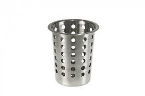 Підставка для столових приладів із нержавіючої сталі 13,5х11,5 см.