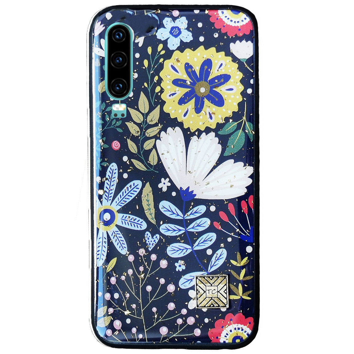 Чохол Epoxy Case для Huawei P30 Flowers, фото 1