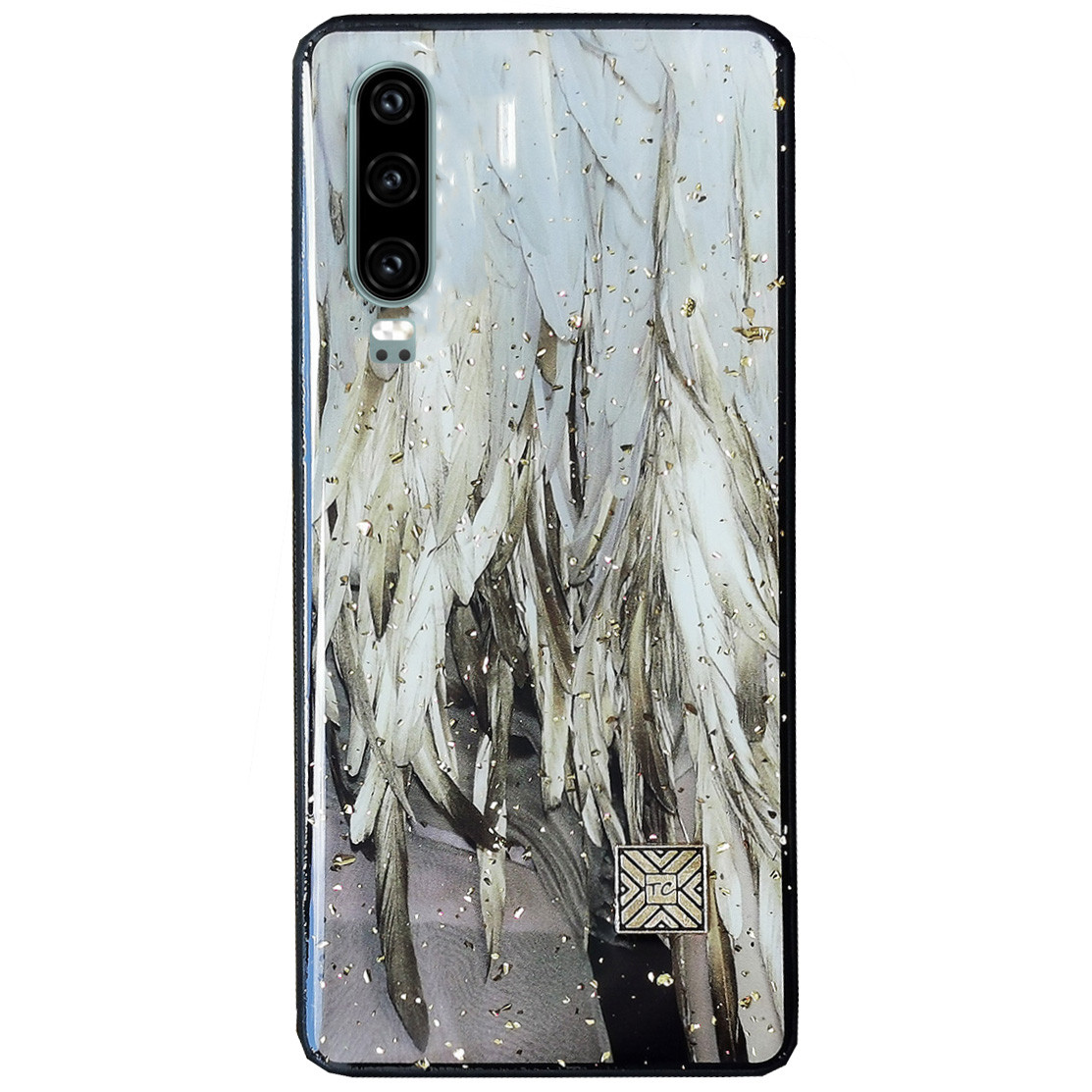 Чохол Epoxy Case для Huawei P30 Angels Feather, фото 1