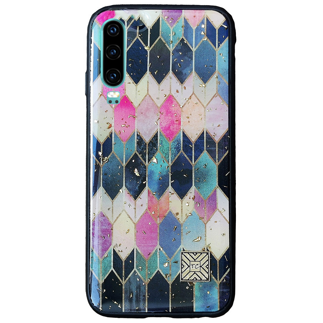 Чохол Epoxy Case для Huawei P30 Rhombic Mosaic, фото 1