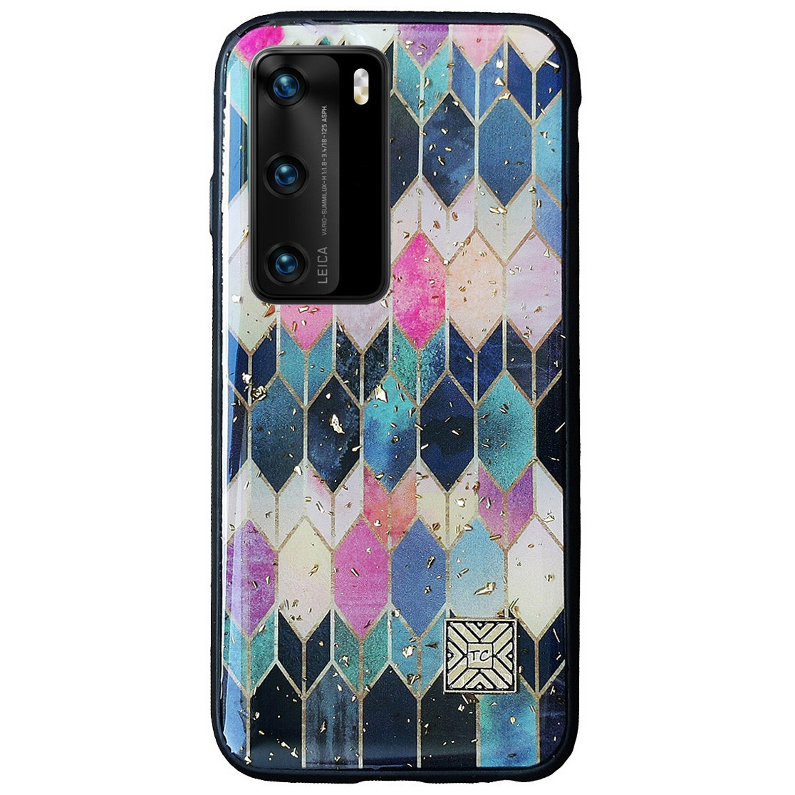 Чохол Epoxy Case для Huawei P40 Rhombic Mosaic, фото 1