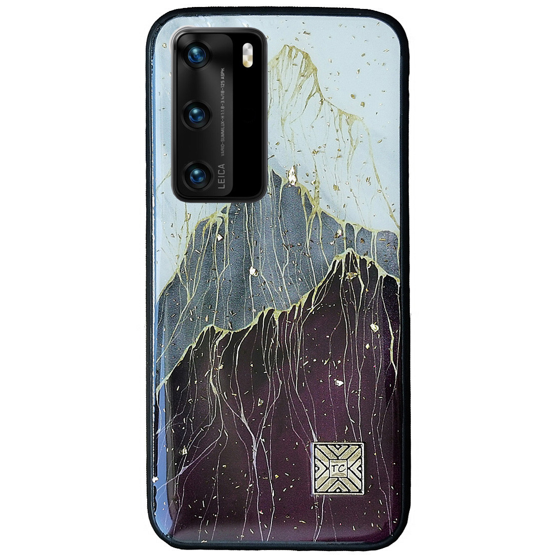 Чохол Epoxy Case для Huawei P40 Rose Mountains, фото 1