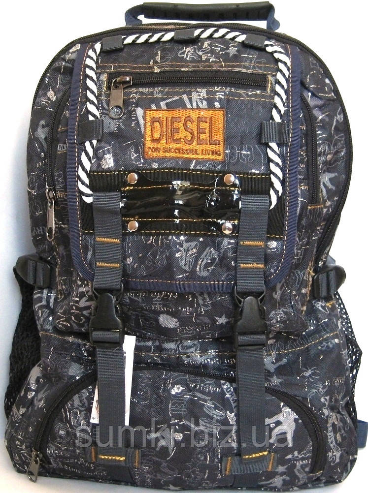 Модний рюкзак з блискітками DIESEL "ДИЗЕЛЬ", фото 1