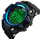 Чоловічий розумний годинник Skmei 1227 Smart Red, фото 2