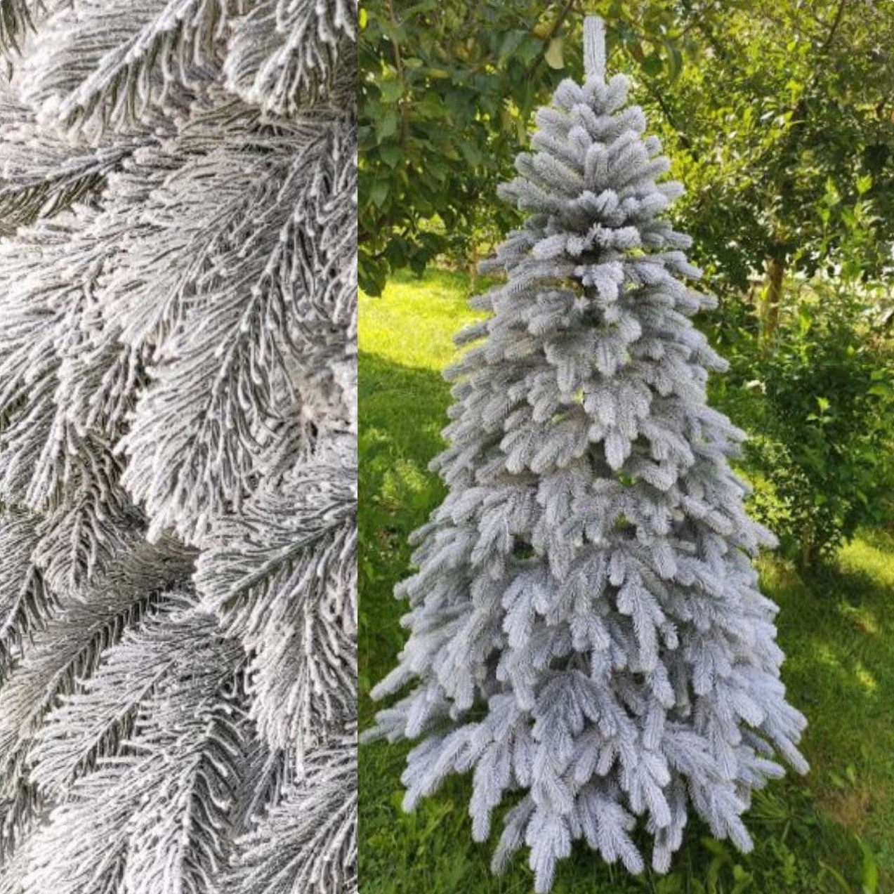 Елка Пышная Литая Заснеженная Элитная 1,8 М. Искусственные Елки Литые ...