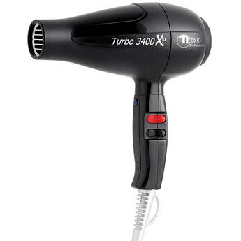 Фен для волос Tico Professional Turbo 3400 XP BLACK 100001BK