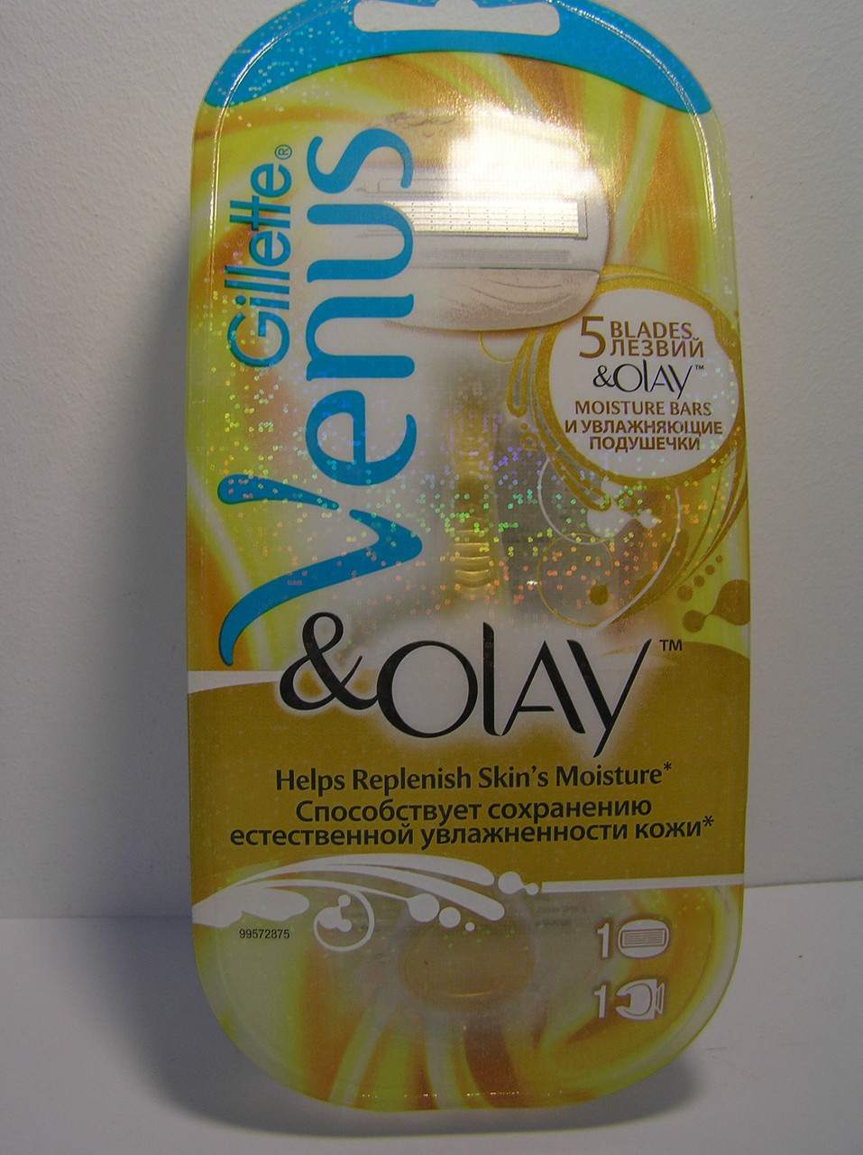 Станок женский для бритья Gillette Venus Olay + 1 картридж (Жиллет ...