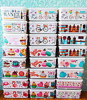 Набір лотків, лоточки, судочки, лоток, судок, контейнер для їжі 4шт | Лотки харчові