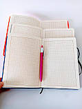 Блокнот, щоденник, записна книга, тверда обкладинка А5 80 аркушів  ⁇  Блокнтот А5  ⁇ , фото 4