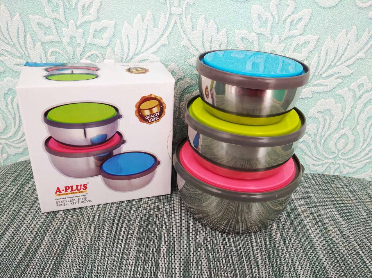 Набір лотків, лоточки, судочки, лоток, судок, контейнер для їжі 3шт | Лотки харчові, фото 1