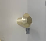 Ручка меблева кнопка GIFF 3/301 матовое золото, фото 5