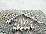 Набір столових ложок 6 шт, набір столових приладів. Столові ложки., фото 3