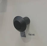 Ручка меблева кнопка GIFF 3/301 чорний матовий, фото 6