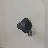 Ручка меблева кнопка GIFF 3/301 чорний матовий, фото 8