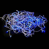 Гірлянда світлодіодна новорічна кольорова 100 LED 6 м | Гірлянда електрична| Новоричнева гірлянда, фото 2