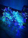 Гірлянда світлодіодна новорічна кольорова 300 LED 20 м <unk> Гірлянда електрична<unk> Новорічна гірлянда, фото 4