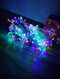 Гірлянда світлодіодна новорічна кольорова 300 LED 20 м <unk> Гірлянда електрична<unk> Новорічна гірлянда, фото 7