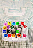 Скетч маркери двосторонні для паперу набір 18 шт. <unk> Скет Маркер <unk> SketchMarker