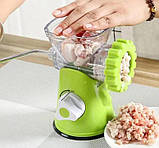 Багатофункціональна м'ясорубка з насадками | м'ясорубка ручна, фото 3