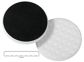 Полірувальний круг середньої жорсткості антиголограмный - DA Soft White Foam Polishing 150 мм, фото 3