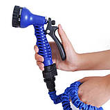 Шланг для поливання MAGIC HOSE 45 м поливальний розтягувальний з розпилювачем, фото 4