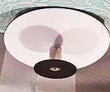 Стійка для торта обертова (скло) ⁇ Крута підставка для тортів 32*7 см ⁇ Поворотний стіл для торта, фото 4