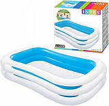Надувний дитячий басейн Сімейний INTEX 262*175*56 см <unk> дитячий басейн <unk> дитина надувний басейн, фото 3