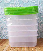 Набір лотків, лоточки, судочки, лоток, судок, контейнер для їжі 5 шт. <unk> Лотки харчові