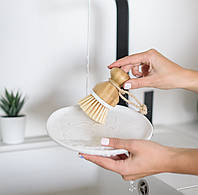 Щітка MORO для миття посуду з дерев'яною ручном М-2932