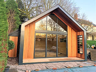 Модульні будинки в стилі барнхаус