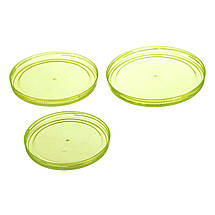 Набір контейнерів круглих Ал-Пластик TWIST 3в1 600/880/1180 мл, фото 5