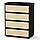 Комод 4 висувні ящики ролики Бук Компаніт 80х42х103 см, Доставка в точку видачі Rozetka БЕЗКОШТОВНА, фото 8