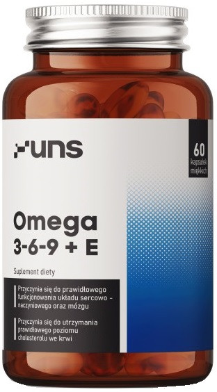 Омега UNS - Omega 3-6-9+E (60 капсул)