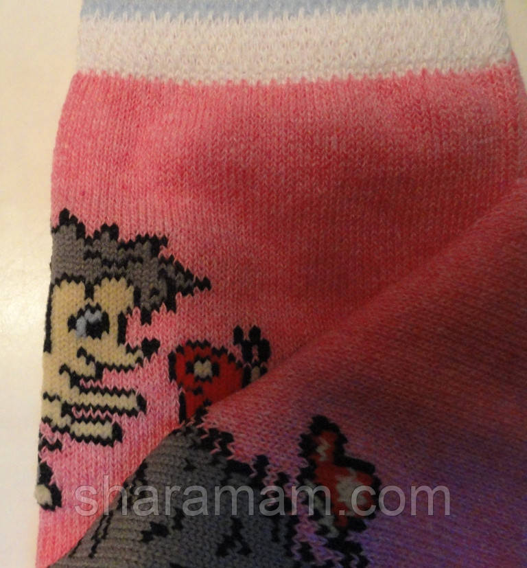 Носки детские демисезонные розового цвета, р.18-20 - фото 2 - id-p232119964