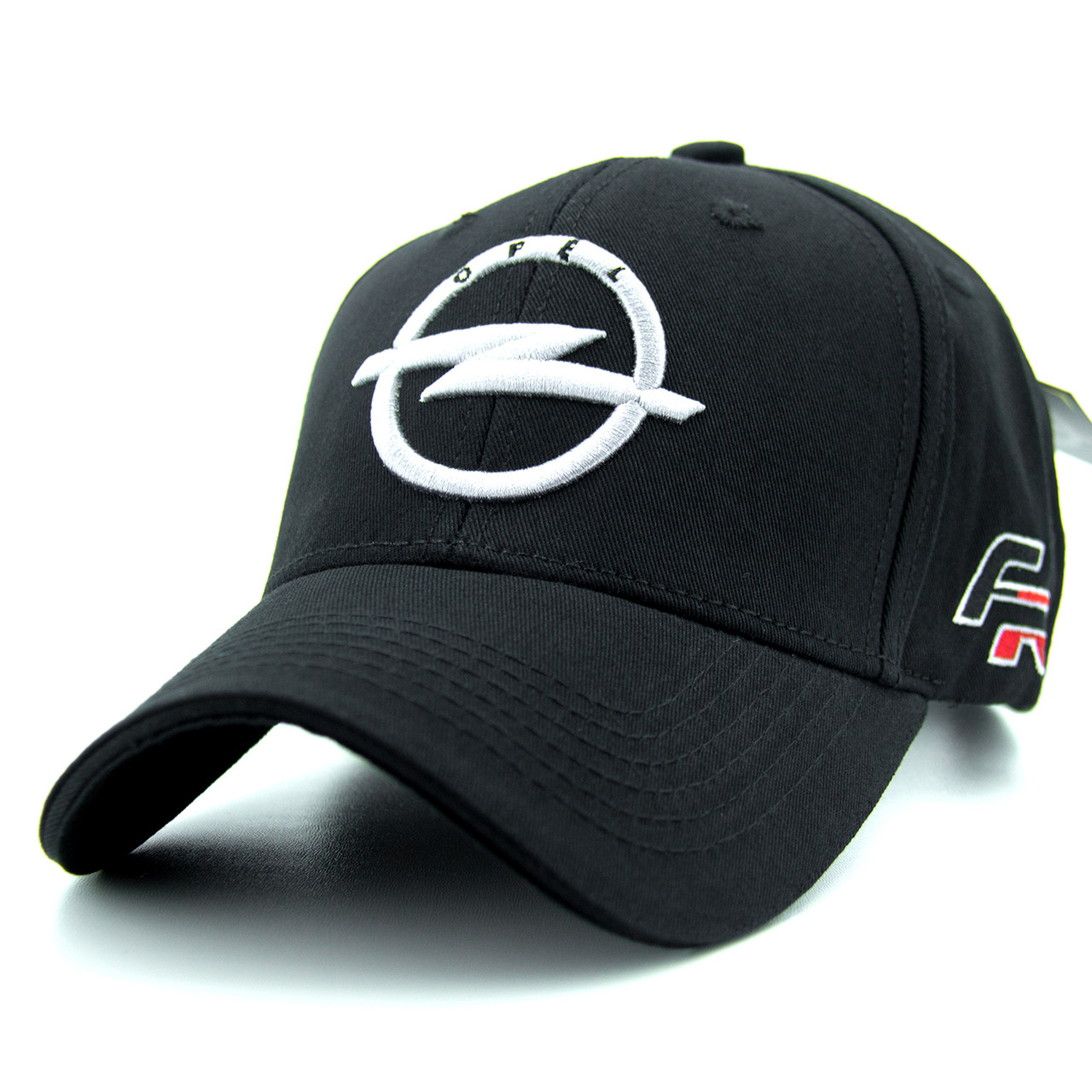 Кепка з логотипом Opel, брендова автомобільна кепка, бейсболка чорна Opel