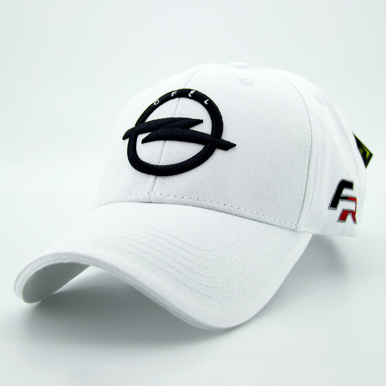 Кепка з логотипом Opel, брендова автомобільна кепка, бейсболка біла Opel
