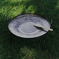 Сковорода из диска бороны ромашка 50см с бортом сковорода для пикника на природе или даче