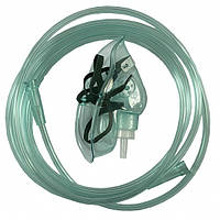 Киснева маска для дітей у комплекті з кисневою трубкою