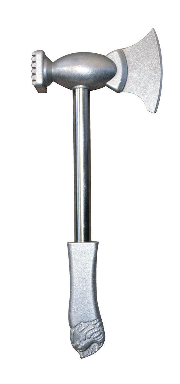 Алюмінієвий молоток для м'яса з сокиркою, фото 1