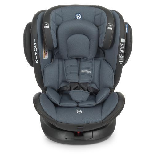 Автокресло El Camino Evolution 360 ME 1045 Denim Blue 1-2-3 (0-36кг)