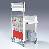 Нова мобільна тумба NITROCARE NTHM 115 MEDICATION CART, фото 2